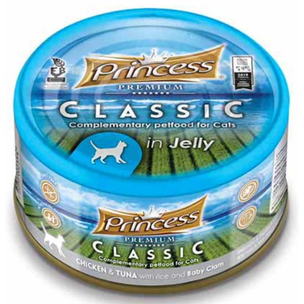 PRINCESS PREM CHICK/TUNA/ BABYCLAMS 170G
