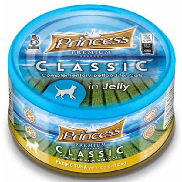 PRINCESS PREM PAC TUNA W/ RICE & COD 170G