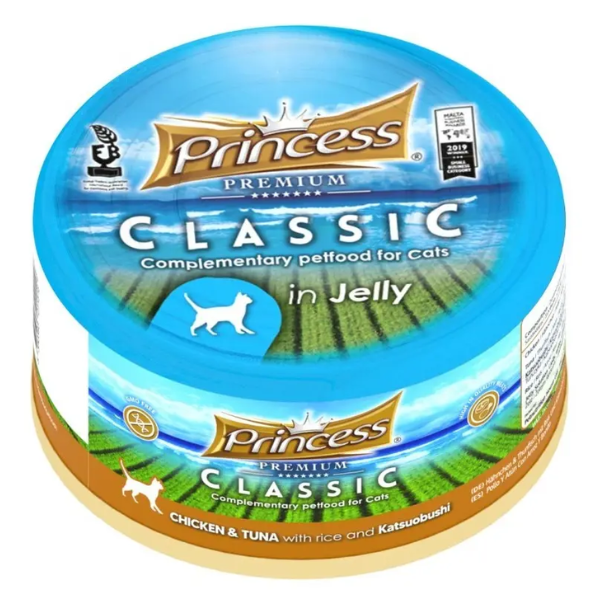 PRINCESS PREM CHICK/TUNA/ RICE & KATSOUBUSHI 170G