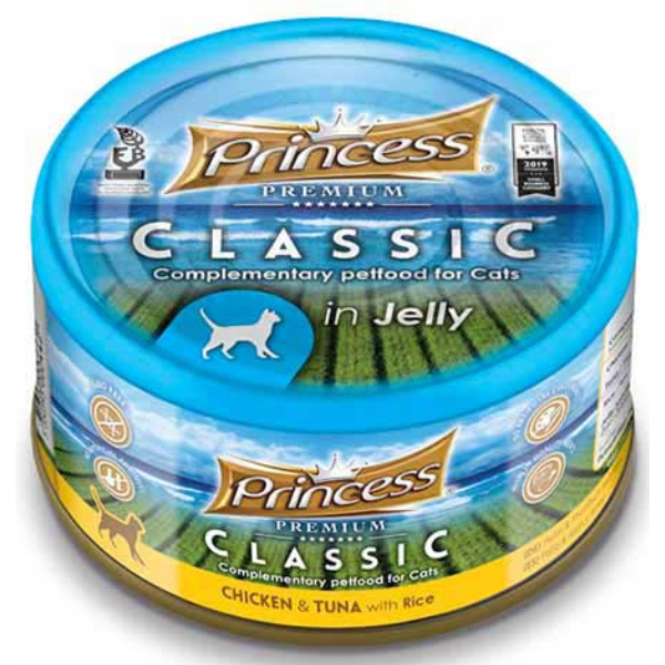 PRINCESS PREM TUNA, CHICKEN & RICE 170G