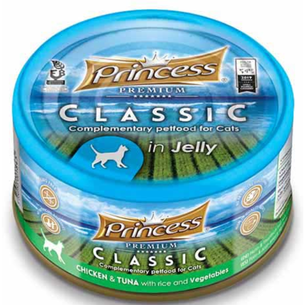 PRINCESS PREM CHICK TUNA VEG 170G