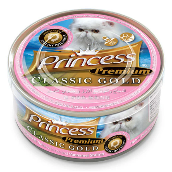 PRINCESS CHICKTUNA V. SHRIMP INTESTINAL 170G