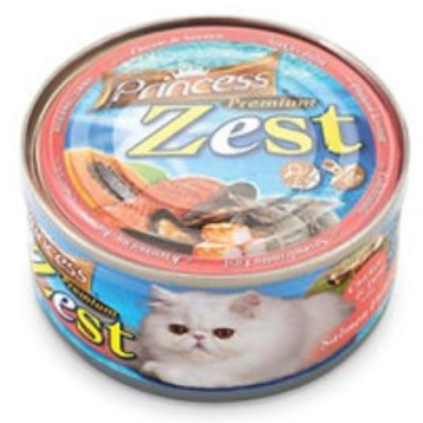 PRINCESS PREM ZEST SALM FUCSIA 170G