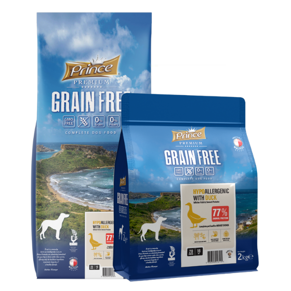 PRINCE GRAINFREE DUCK FISH SWEETPOT