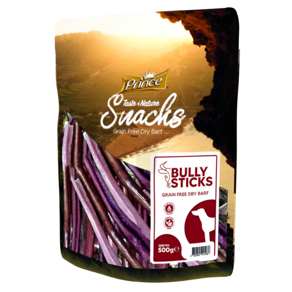 PRINCE NATURAL SNACKS - BULLY STICKS 500G