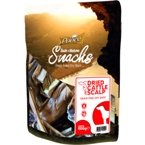 PRINCE NATURAL SNACKS - CATTLE SCALP 500G