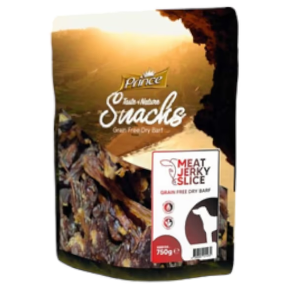 PRINCE NATURAL SNACKS - MEAT JERKY SLICE 750G