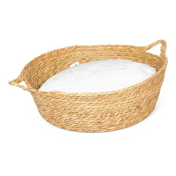 LAGUNA SEAGRASS CAT BASKET & CUSHION
