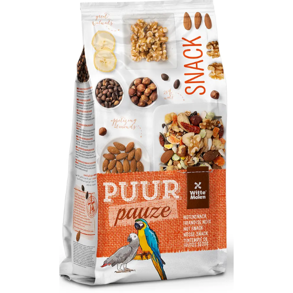 PUUR PAUZE SNACK MUESLI PARROT NUTS 750G