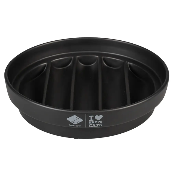 EBI SUE SLOW FEEDER WAVE 750ML BLACK