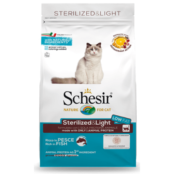 Schesir Cat Sterilized and Light 1.5Kg