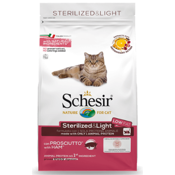 Schesir Cat Sterilized and Light 1.5Kg