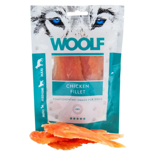 WOOLF DRIED CHICKEN FILLETS