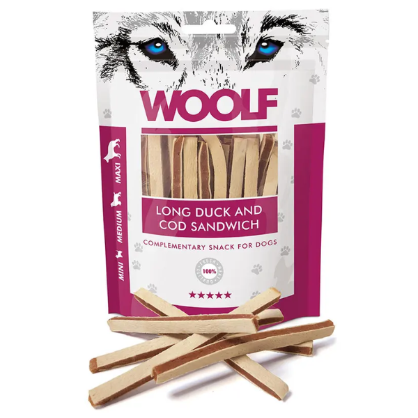 WOOLF LONG DUCK AND COD SANDWICH