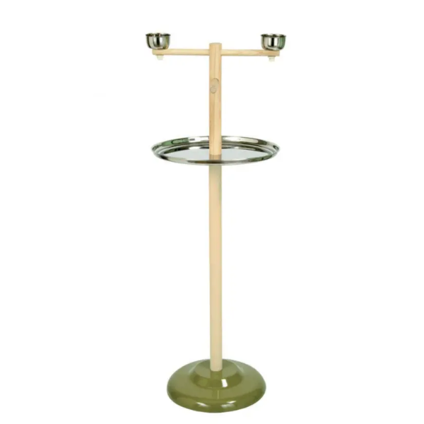 PARROT STAND WOODEN SMALL
