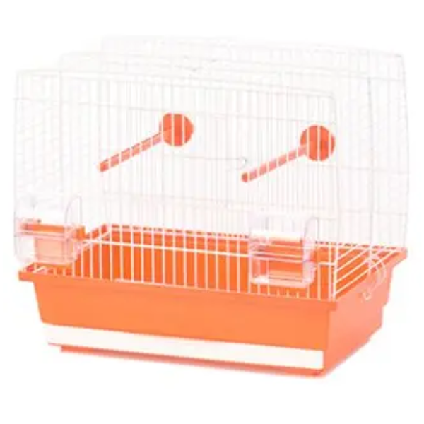 IBIZA NATALIA1 CAGE ORNG/WHT 40X25X35CM