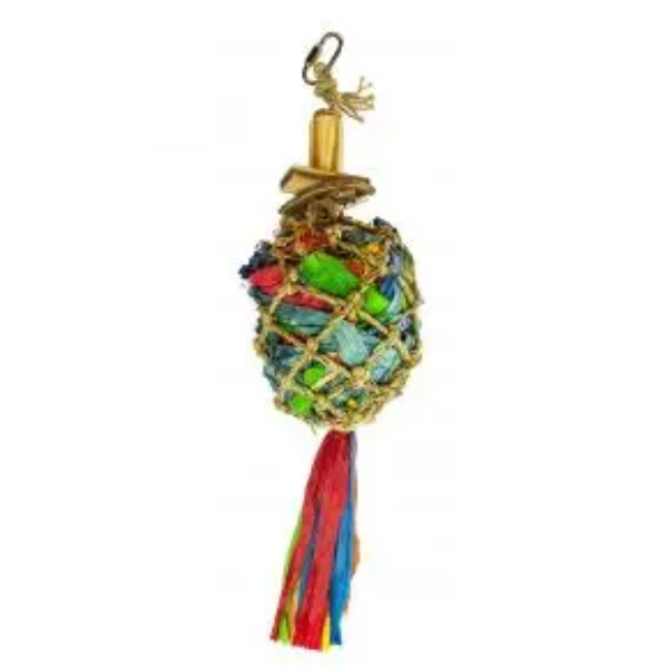 DUVO+ Pinata with corn leaves sea grass and coconut