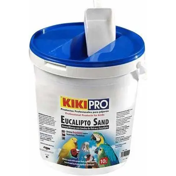 KIKI PRO EUCALIPUS BIRD SAND X 10LTS