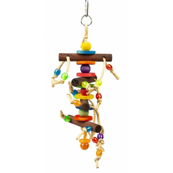 DUVO+ COLOURFUL HANGER -WOOD BLOCK/TOYS