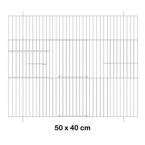 FAUNA CAGE FRONT 50X40
