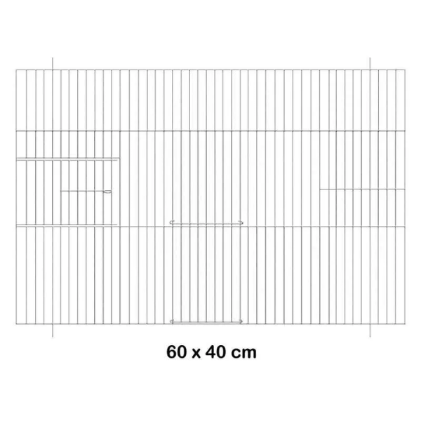 FAUNA CAGE FRONT 60X30