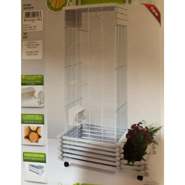 FLORA AVIARY CAGE
