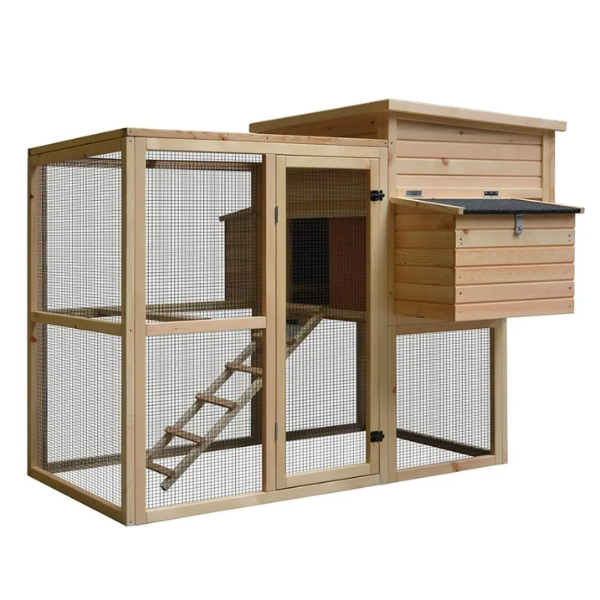 WOODLAND CHICKEN COOP ATTIC PINUS