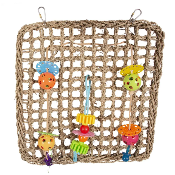 PARROT TOY SEAGRASS CLIMBING NET