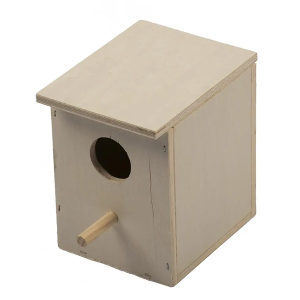 DUVO NEST BOX FINCH 1/3 OPEN FOR AVIARIES