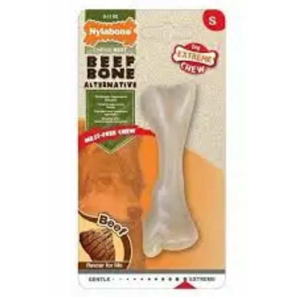 NYLABONE BEEF BONE SMALL