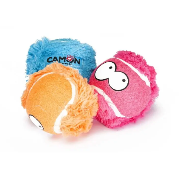 SMILEY BALLS IN TUBE 3PCS
