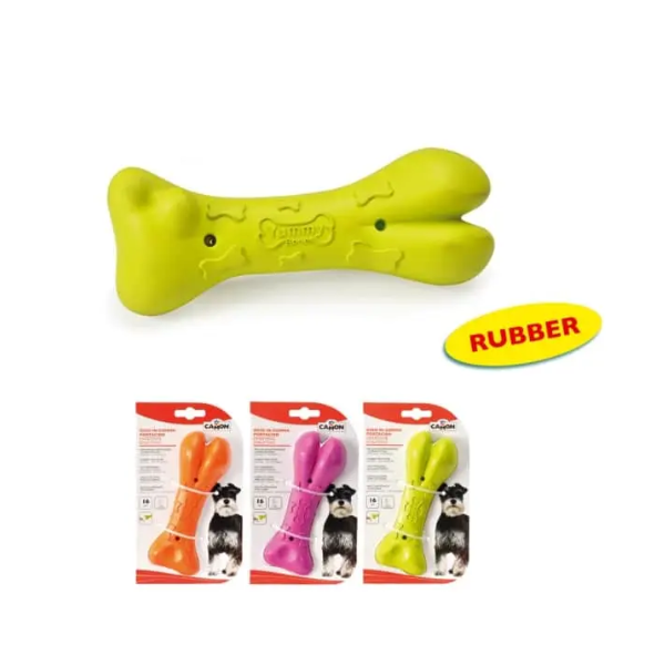 YUMMY BONE RUBBER TOY
