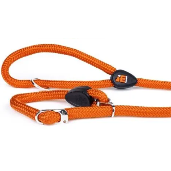 NO PULL LEASH ORANGE NYLON MM 12 -MEDIUM