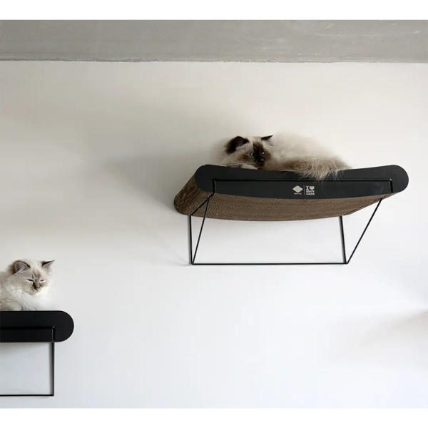 DAVID CURVED CARDBOARD WALL SHELF