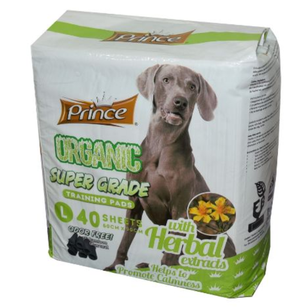 PRINCE TRAINING PADS ORGANIC BLEND