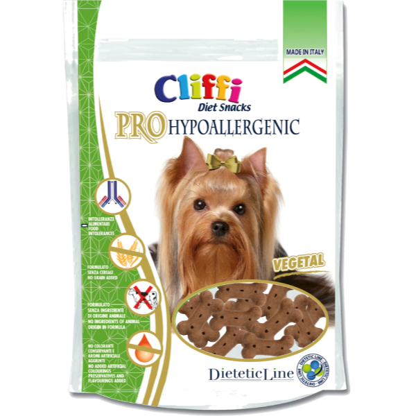 Cliffi Pro Hypoallergenic Diet Snacks, 100g
