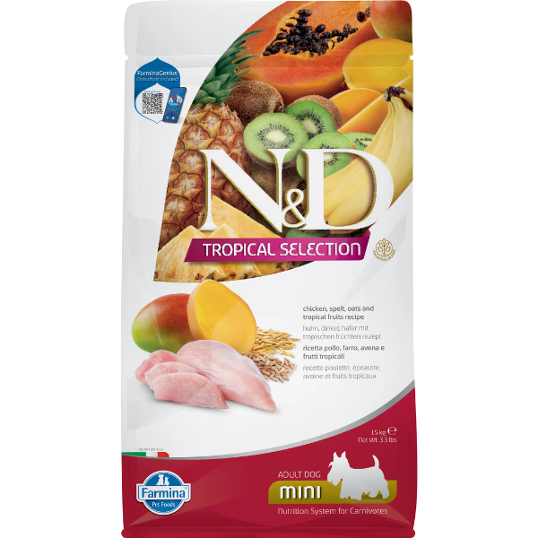 N&D Tropical Dog Adult Mini 1.5kg