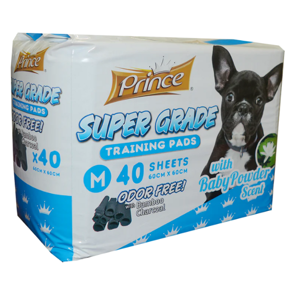 PRINCE TRAINING PADS BABY POWDER