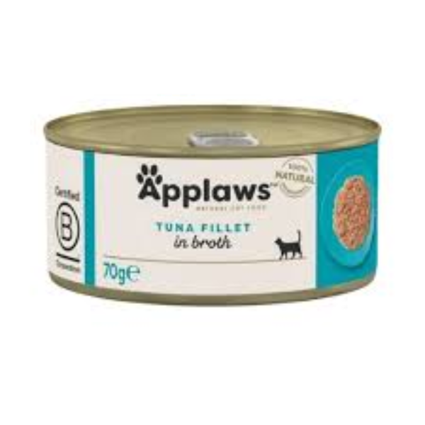 APPLAWS CAT TIN TUNA FILLET 70GR