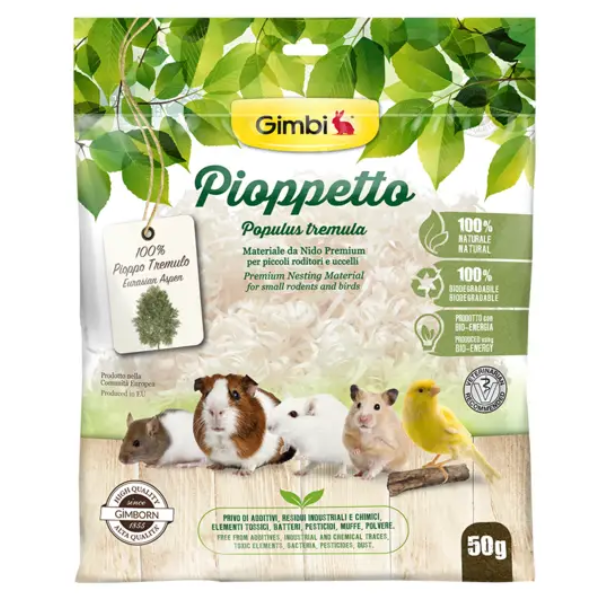 GIMBI PIOPPETTO NESTING MATERIAL 50GR