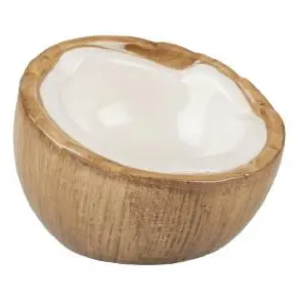DUVO+ RODENT FEEDING BOWL STONE COCONUT