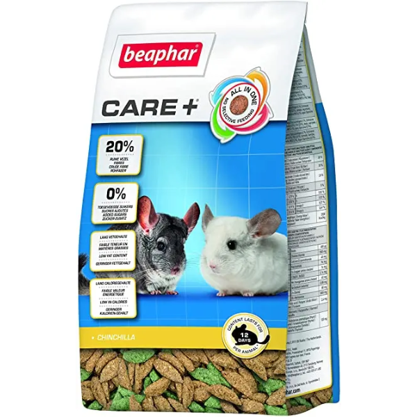 BEAPHAR XTRAVITAL CARE+ CHINCHILLA 1.5KG