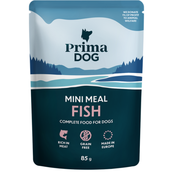 PRIMA DOG GRAIN FREE MINI MEAL - 85G