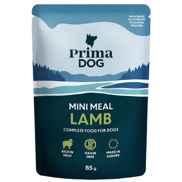 PRIMA DOG GRAIN FREE MINI MEAL - 85G