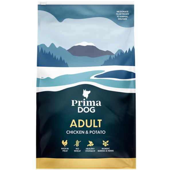 PRIMA DOG WHEAT FREE DRY ADULT -3KG