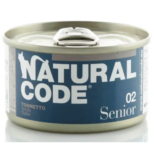 Natural Code Senior Cat Tuna, 85g