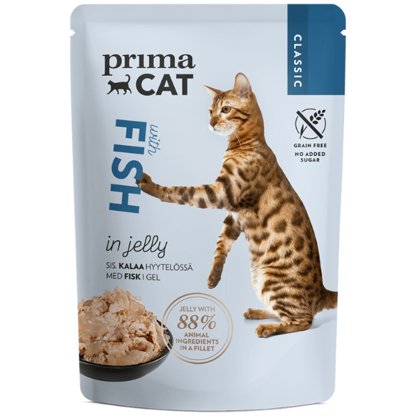 PRIMA CAT GRAIN FREE CLASSIC JELLY - 85G