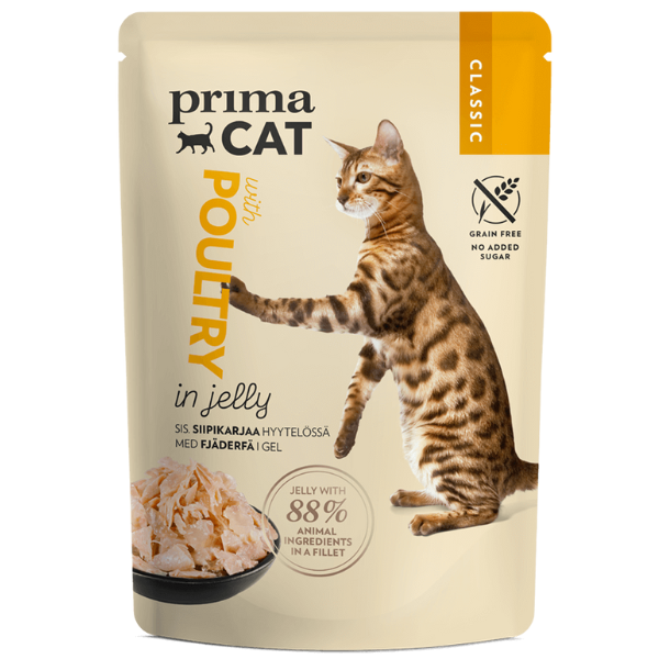 PRIMA CAT GRAIN FREE CLASSIC JELLY - 85G