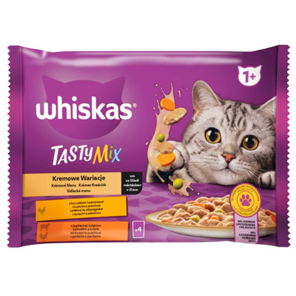 WHISKAS TASTY MIX 4PACK 85G