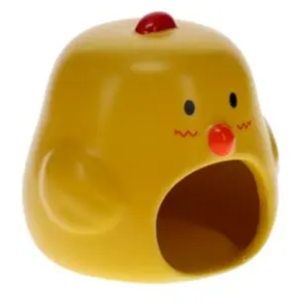 DUVO+ SMALL ANIMAL HOUSE STONE CHICK YEL
